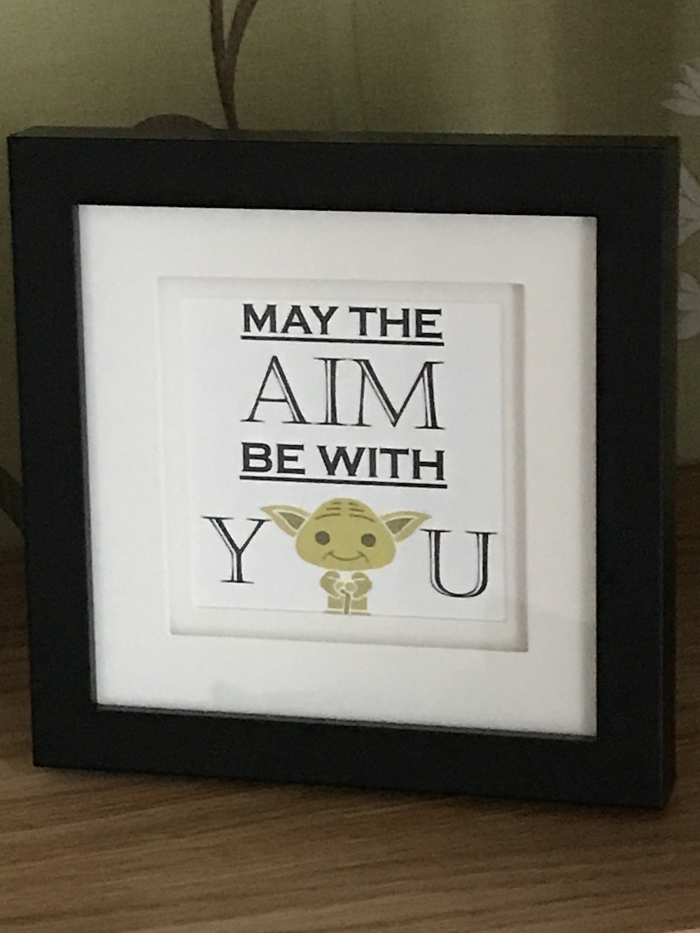 May The Aim – Yoda